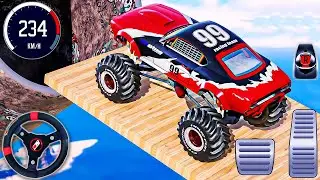 Impossible Monster Truck Mega Ramp Driving - Extreme GT Car Stunts Racing 3D - Android GamePlay #2