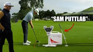 I Got The BEST PUTTING LESSON using this SPECIAL Technology!