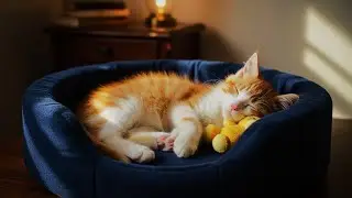Help Your Anxious Cat Relax! 😌 Soothing Music for Happy Felines (Vet Visits, Separation)