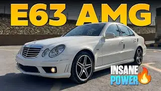 Mercedes E63 Stage 2 Tune crazy Pops Bangs 💥￼￼￼. 