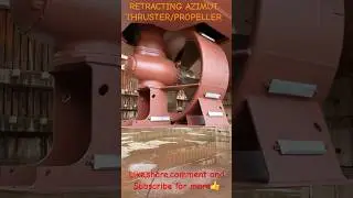 💪🏻👊RETRACTABLE PROPELLER #shorts #ship #propeller