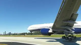 World's Smoothest Landing: -2FPM: 777-300ER: MSFS: #swiss001landing