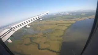 Landing in New Orleans Louisiana  Airport MSY