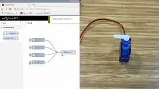 RPI Node Red: Servo Motor