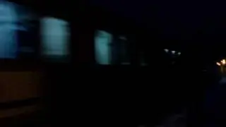 Tunel wieczorową, śnieżną porą i EIC Krakus