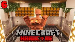 I Built the Perfect Auto Storage Room in Minecraft Hardcore (with Copper Golems)