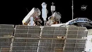 First-Ever Poisk Module Spacewalk: Ryzhikov & Kud-Sverchkov - Russian EVA 47