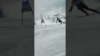 Finlay Wilson Giant Slalom training with Ski Zenit