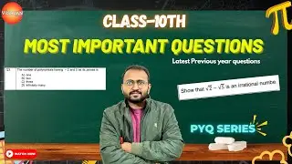 💥 Class 10th Maths | PYQs Series | Most Important Previous Year Questions | Board Exam 2026 🔥