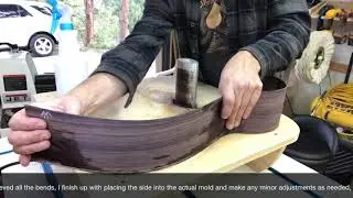 How I Hand Bend my Guitar Sides