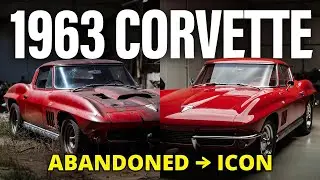 Silent ASMR Car Restoration | 1963 Corvette Stingray Split Window Rebuild