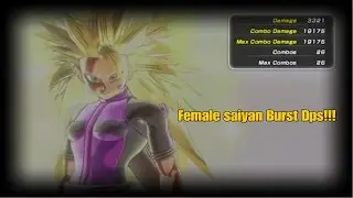 Dragon ball Xenoverse 2 - Female saiyan Op Striker build