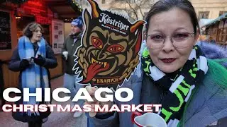 Chicago Goths Meet Krampus at Christkindlemarket | Holiday Shopping, Food & Vibes