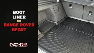 Boot Liner for Range Rover Sport | Custom Fit, Waterproof, Heavy-Duty Protection