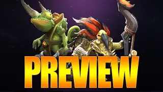 Dota 2 - Custom Creeps Spotlight - Reptilian Refuge