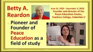 &copy;2026 01 20 Dr Rey Ty. Galtung & Reardon on Peace and Peace Education. Session 2