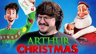 ARTHUR CHRISTMAS (2011) Movie Reaction - Ridiculously Funny! - First Time Watching!