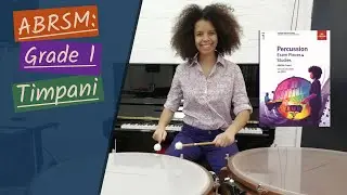 ABRSM: Grade One - Timpani (Pieces and Lessons)