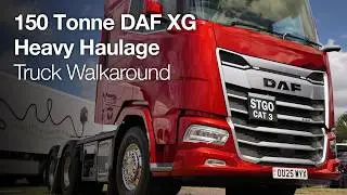 150 Tonne DAF XG Heavy Haulage Truck Walkaround