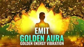 Emit Golden Aura: Golden Energy Vibration, Bring Positive Change, Angelic Frequency - Binaural Beat