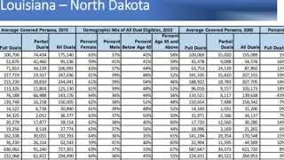 demographic overview of dual eligibles