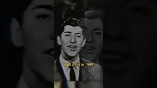 Paul Anka in 1959. #retro #vintage #music #history #shorts
