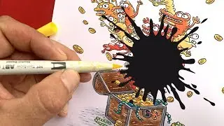 INKTOBER - Je dessine le th&egrave;me du jour 21 ! Doodle Art