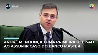 Caso Master: Andr&eacute; Mendon&ccedil;a vai manter inqu&eacute;rito no STF at&eacute; nova an&aacute;lise | #SBTBrasil