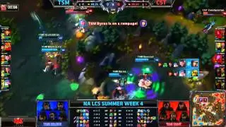 LCS 2013 NA Summer W4D1- TSM vs CST