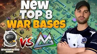 **New** Top 8 Th14 War Bases With Link | SpaceStation vs Marcos Gaming Bases | Clash Of Clans