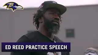 Ed Reed's Full Speech to Ravens Before Facing Steelers  | Baltimore Ravens