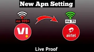 Airtel & Vi Fastest APN Settings 2025 | Boost 4G/5G Speed & Fix Network Issues Instantly