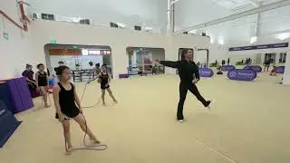 S2630C_Mariia_Student ID_CWF Video Description: Sport& lesson objective ( Rhythmic gymnastics) 