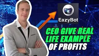 Eazybot CEO Gives Real Life Example Of Eazybot Profits | Crypto Marcus