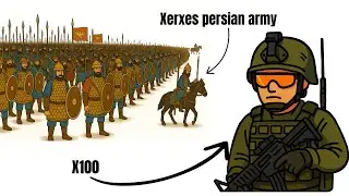 What If US Marine platoons Fought at Thermopylae against Persians?