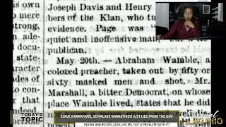 Slave Narratives in the Library of Congress are FAKE and used to erase Black Indian History