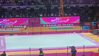 Carlos Yulo Wins Bronze in the Floor Exercise at FIG Artistic Championship World Championship 2025