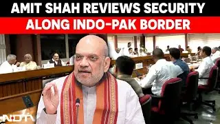 India Pakistan News | Amit Shah Reviews Security Along Indo-Pak Border, Airports With Top Officials