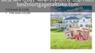 Best mortgage in Utah