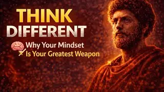 Think DIFFERENT 🧠⚔️ | Why Your Mindset Is Your Greatest Weapon (Stoic Philosophy)