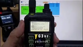 DSTAR ^ACCESS POINT MODE^, menggunakan 2 ht, ICOM ID52E sbg access point, ICOM ID31A sbg Client 👆☕️
