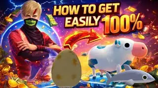 How to get Cow😱from fuse egg🤔, How to get Shark new mythic pets, #freefire #steelapet #newpet 