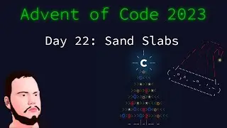 Advent of Code 2023 Python - Day 22: Sand Slabs