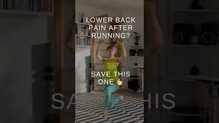 Lower Back Pain After Running? - Save This One 📌 #running #backpain #strengthforrunners
