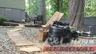 Small Junk Removal Job Fredericksburg Virginia C&L Junk Removal
