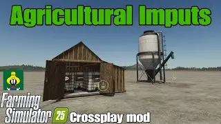 Мод для кроссплатформенной игры в FS25: Сельскохозяйственные ресурсы
