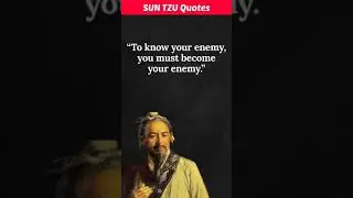 To know your enemy, you must... | SUN TZU Quotes | #motivation #quotes #shorts