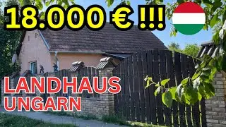 18 000 &euro; &ndash; TRAUM LANDHAUS  IN UNGARN 🇭🇺 mit 1529  Quadratmetern Grundst&uuml;ck!!!