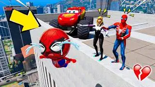 BEB&Ecirc; ARANHA LEVOU CASTIGO DO HOMEM ARANHA, BRIGOU E FUGIU DE CASA NO GTA 5! 😱🏠💥
