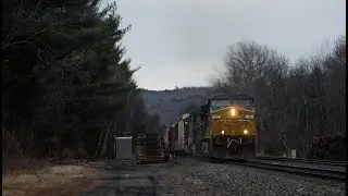 Chasing Trains Through the Mountains on CSX's Boston & Albany